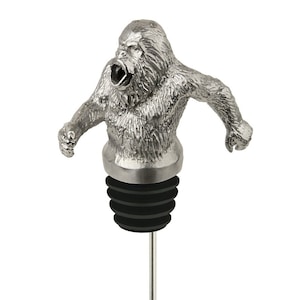 Stainless Steel BIG FOOT Wine Pourer Aerator Sasquatch Unique Wine Lover Gift