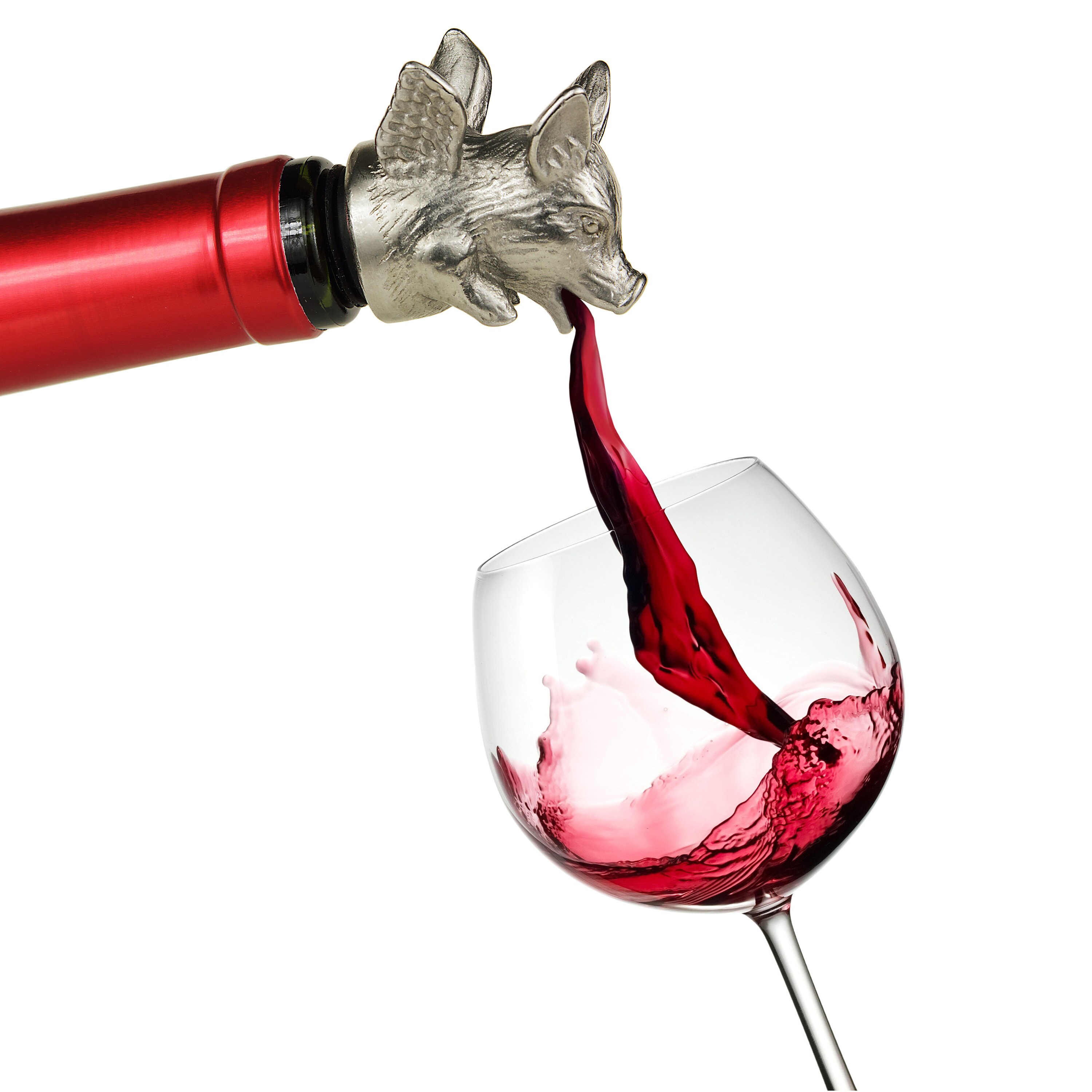 Malibu's Whale Wine Pourer and Aerator