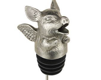 Flying Pig Wine Pourer/Aerator - Wine Accessories Gift