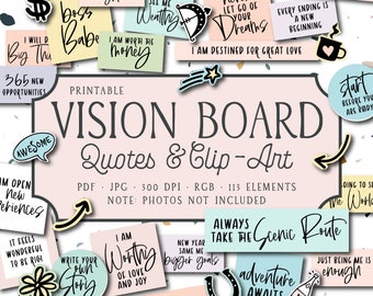 Vision Board Etsy Vision Board Etsy