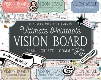 Vision Board Etsy Vision Board Etsy