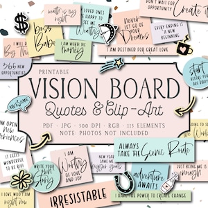 Vision Board Etsy Vision Board Etsy
