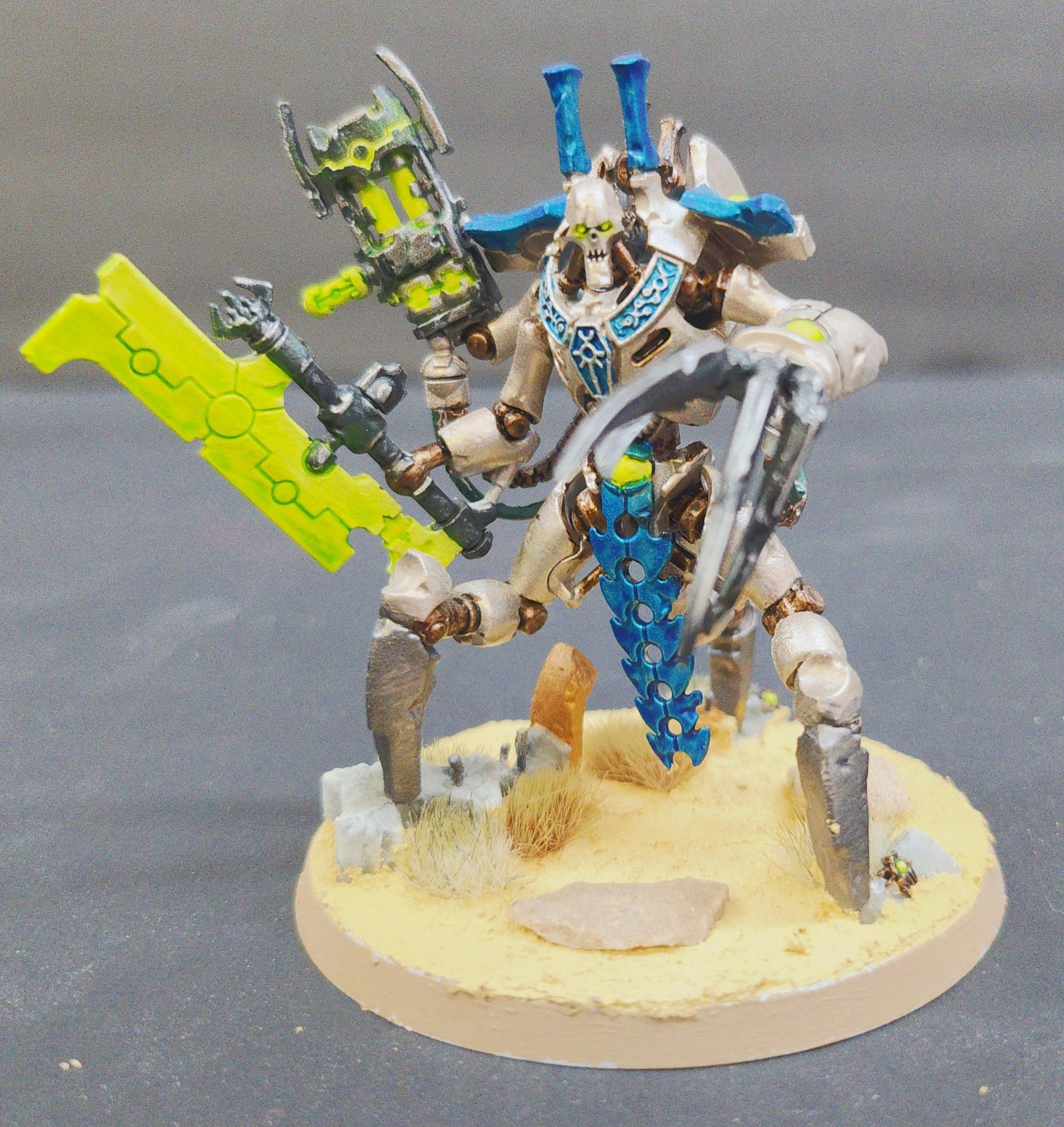 Warhammer 40K 40000 Necrons Skorpekh Lord Painted Based Ready to