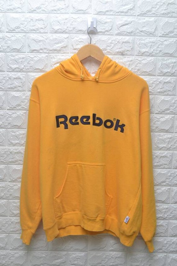 yellow reebok hoodie