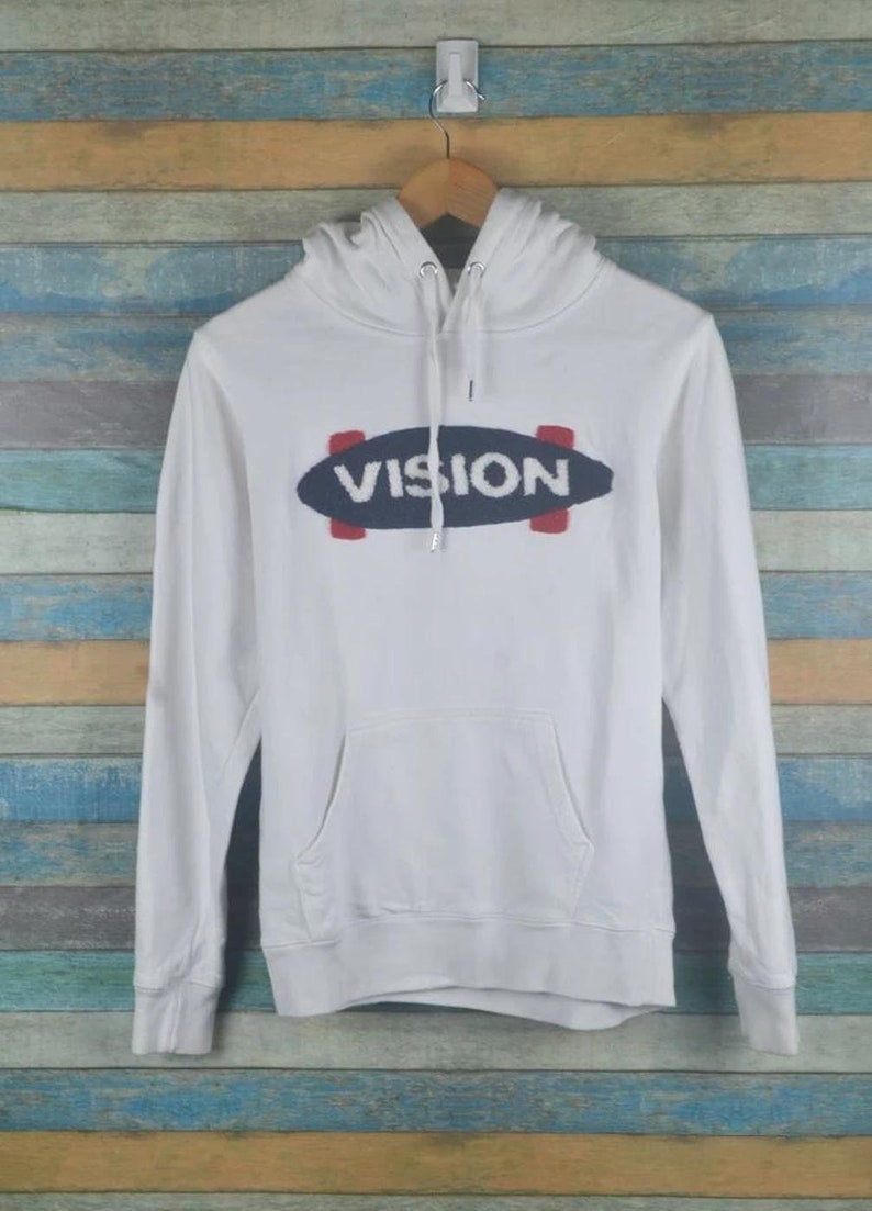 Vision street wear skate 90s hoodie sweater
