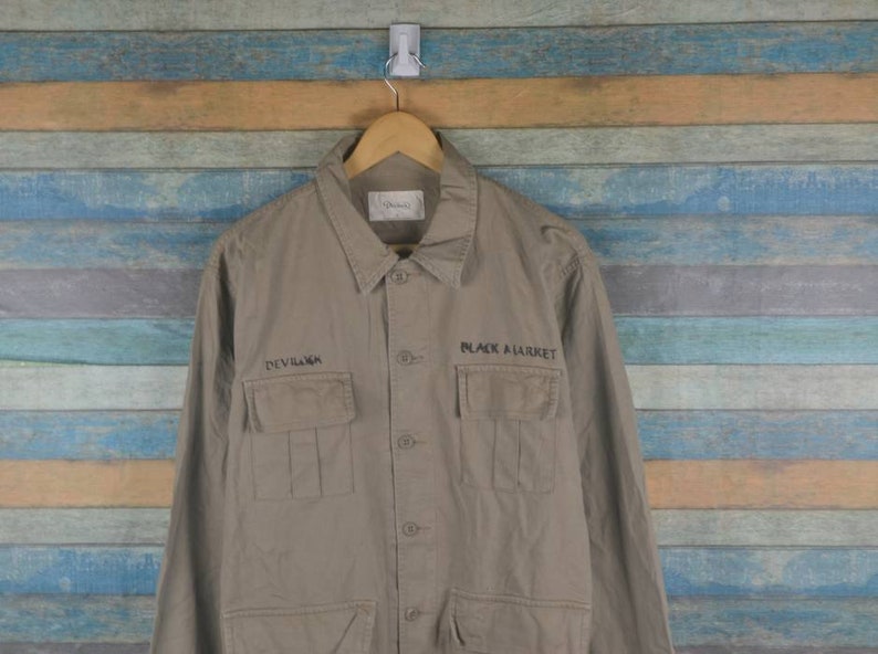 Devilock Black market Military army japan jacket