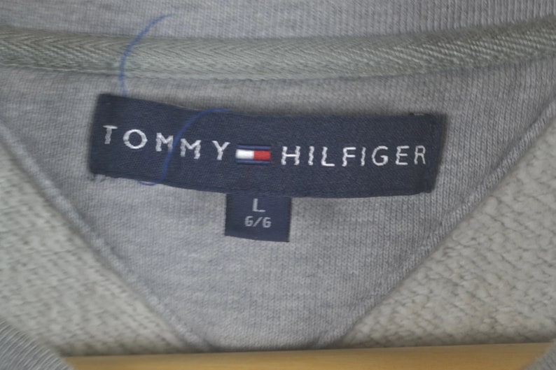 Vintage 90s Tommy Hilfiger flag Zipper Jacket Size L
