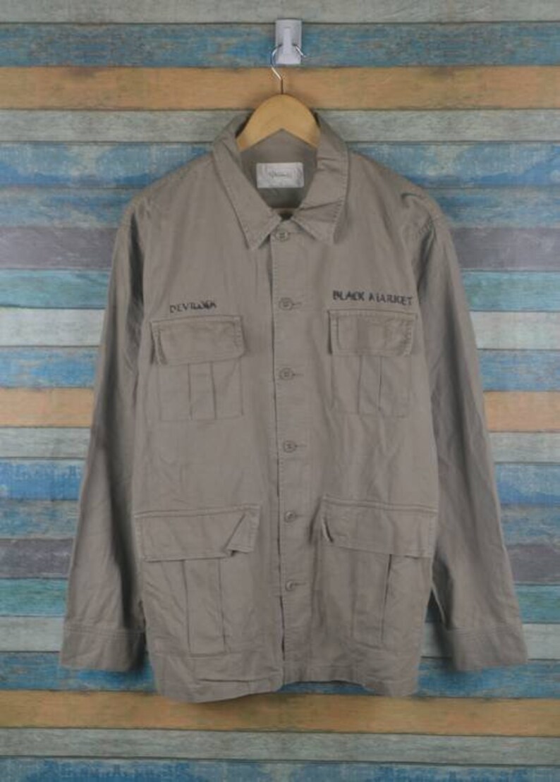 Devilock Black market Military army japan jacket