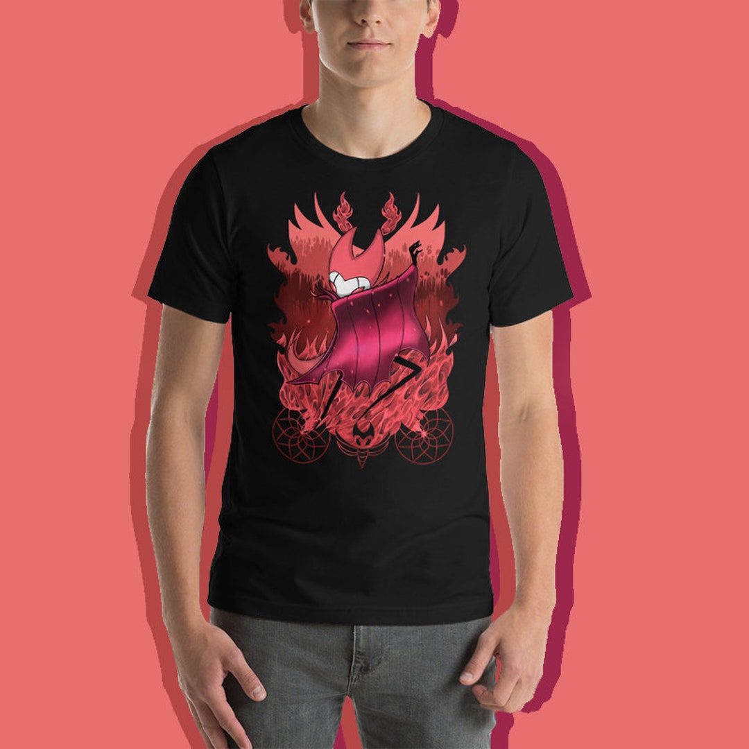 Burning Nightmare hollow Knight T-shirt Design - Etsy
