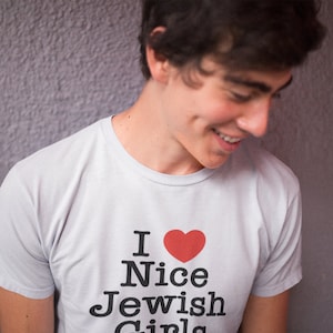 I Love Nice Jewish Girls Hanukkah Gifts Short-Sleeve Unisex T-Shirt