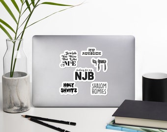 Nice Jewish Girl stickers 6 sticker pack