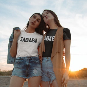 SABABA Cool Hebrew Nice Jewish Hanukkah Gifts Short-Sleeve Unisex T-Shirt