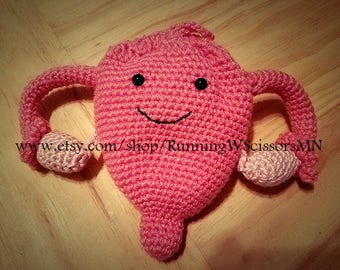 Amigurumi Uterus Rice Pack Pattern