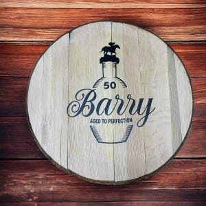 Bourbon Barrel head wedding guest book , guestbook, wedding,  guest book