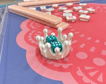 Mahjong Dice Holder: Queen of Mahj