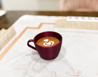 Mahjong Dice Holder: Love Mahj a Latte