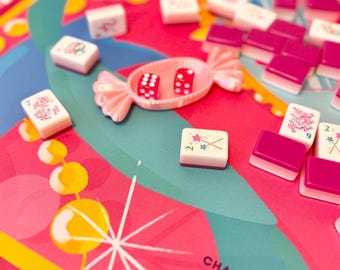 Mahjong Dice Holder: Candy Dish