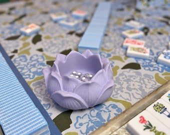 Mahjong Dice Holder: The Blooming Dish