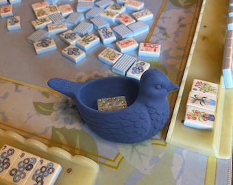 Mahjong Dice Holder: Bird