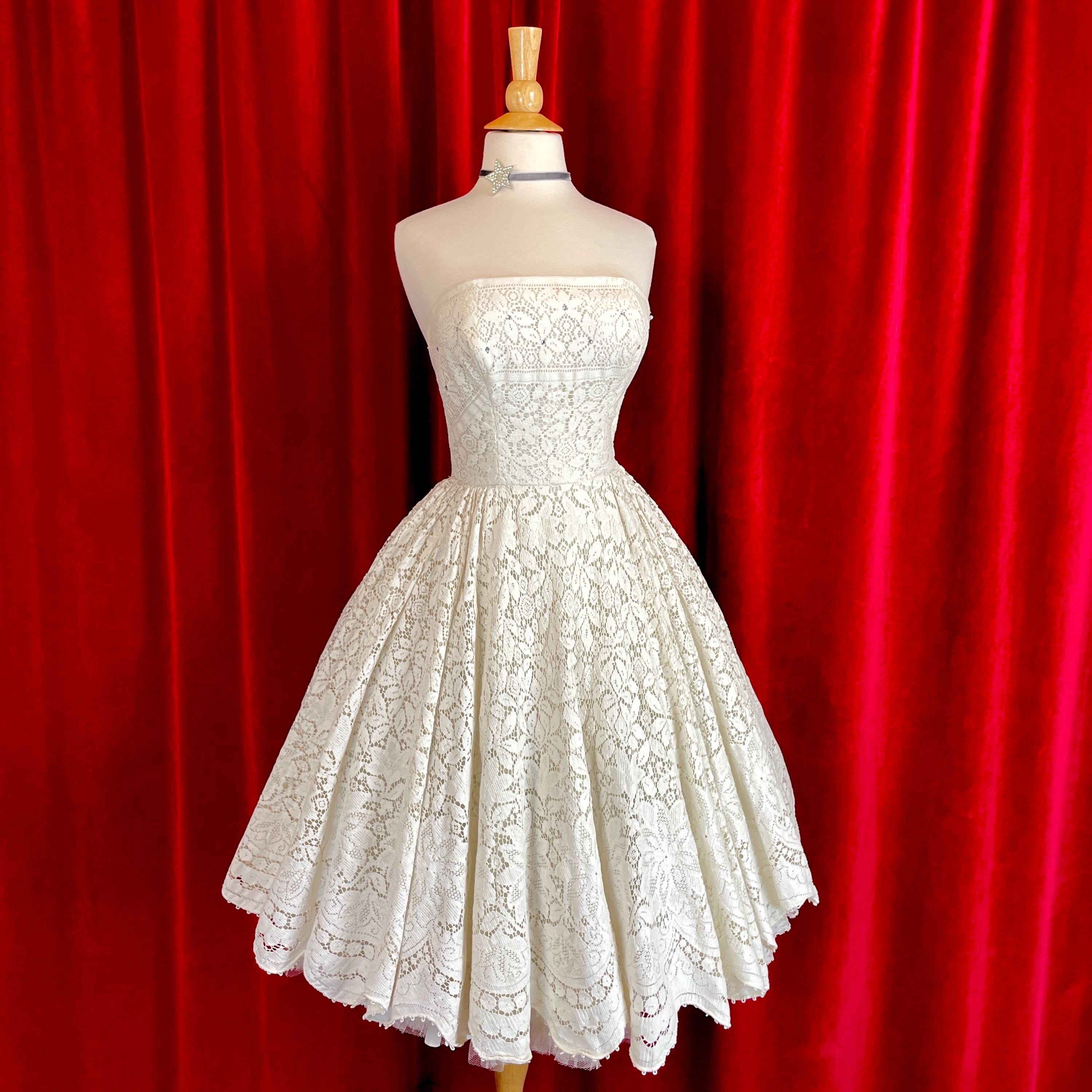 1950s Formal Dress