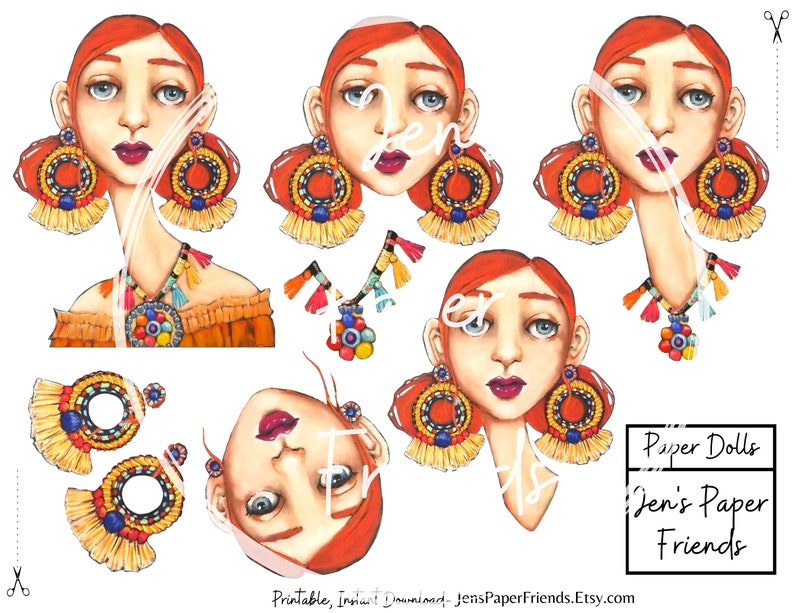 printable-paper-dolls-paper-doll-collage-sheet-digital-mixed-etsy-israel
