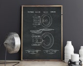 Star Trek Enterprise Next Generation Patent Prints