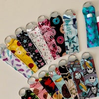 Chapstick Holder Keychain - Etsy
