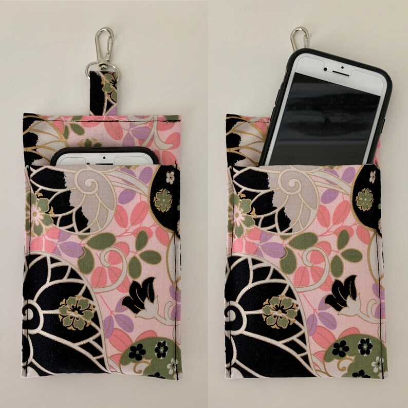 Fabric cell phone holders Etsy