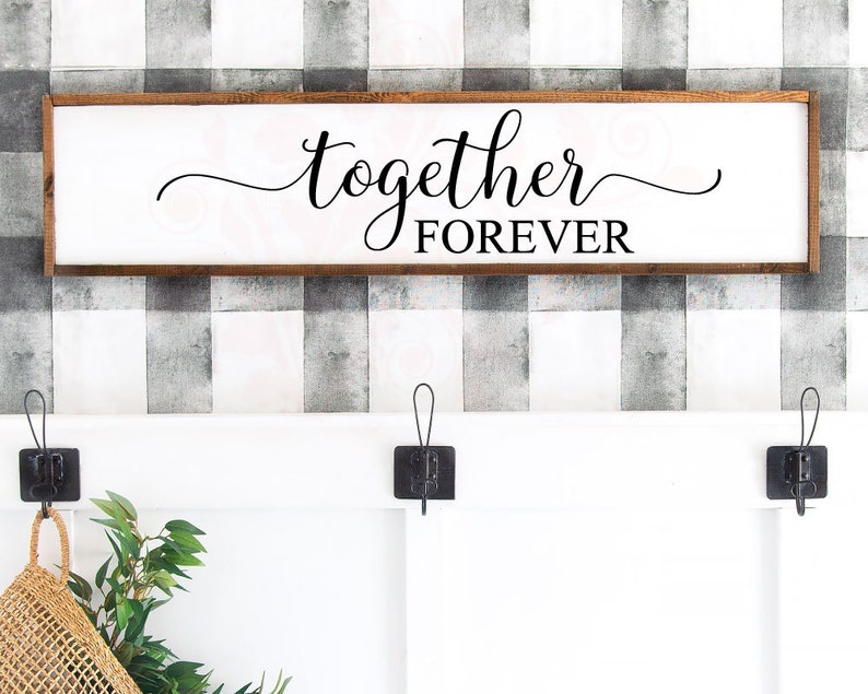 Bruiloft liefde citaat svg Together Forever svg lumbaal Etsy