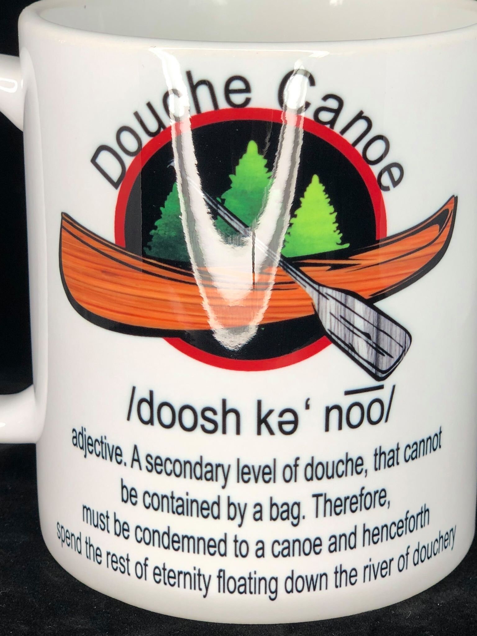 Douche Canoe 15 oz Ceramic Mug Etsy Nederland