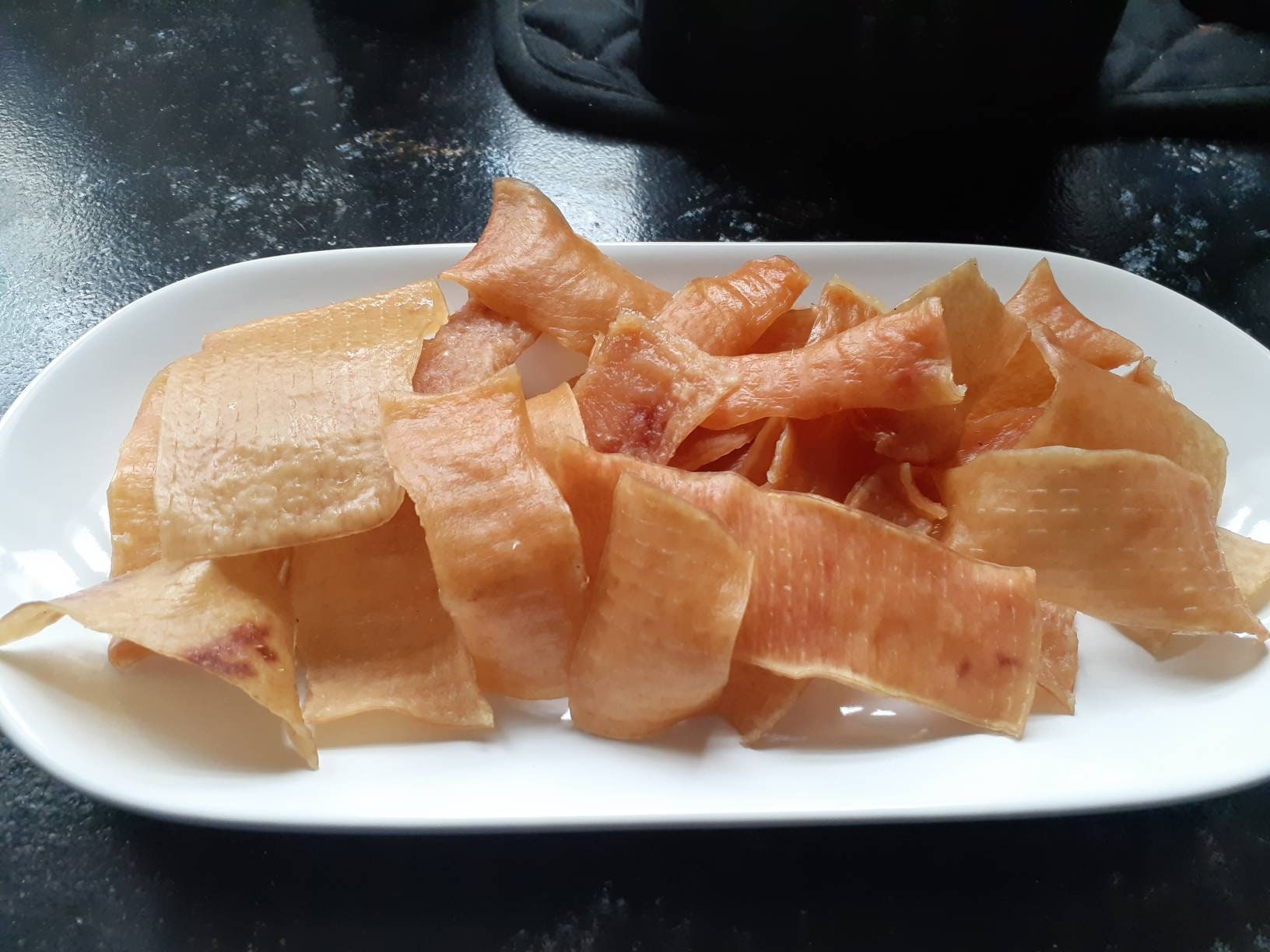 Dehydrated Pork Skin Dog Treats Etsy