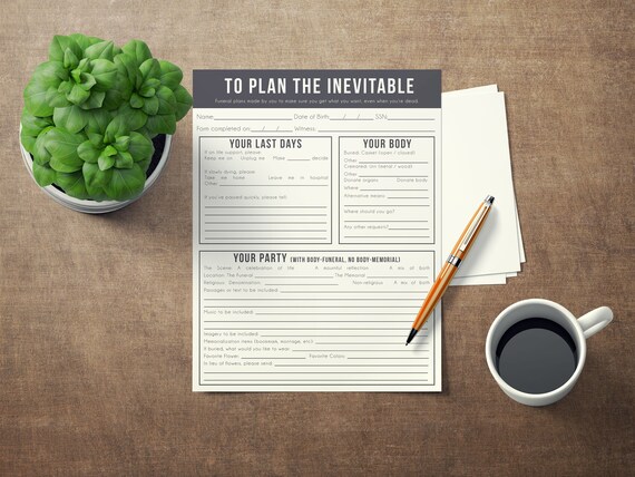 It is an image of Printable Funeral Planning Checklist for end life It's just an image of Printable Funeral Planning Checklist for end life