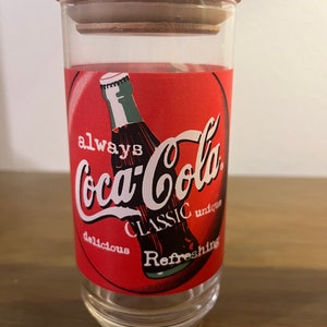 Vintage Coca Cola 16 oz Glasdose