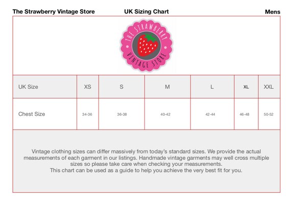 Umbro Size Chart