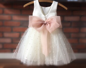 blush baby dress