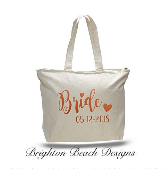 bride overnight bag