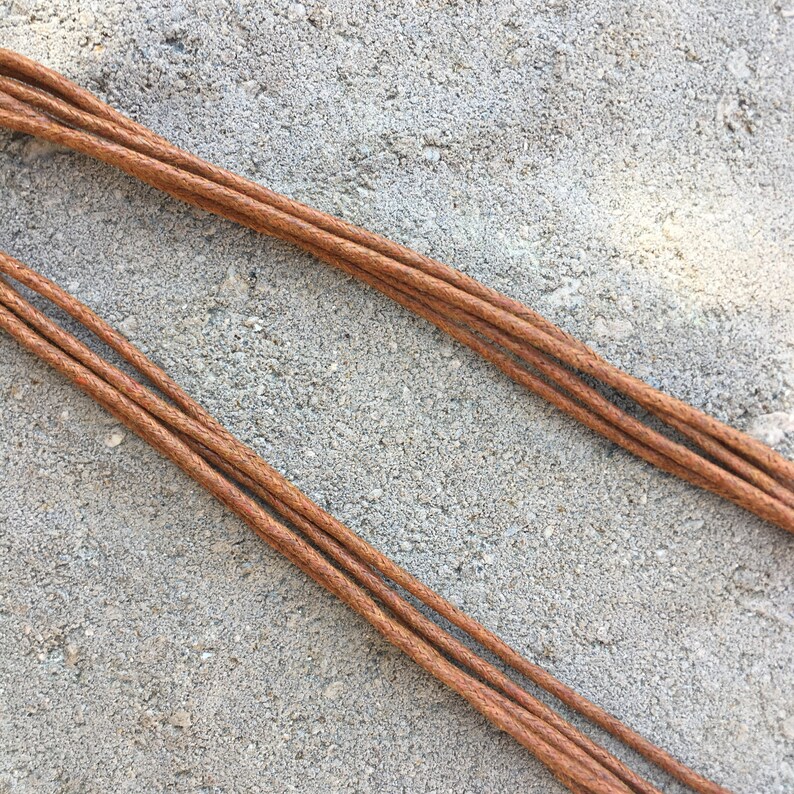 Cotton Necklace Cords with Bail & Clasp 16 w/ 2 Etsy