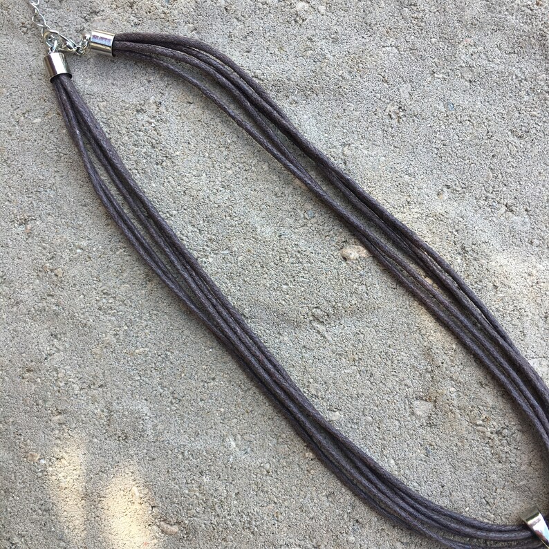 Cotton Necklace Cords with Bail & Clasp 16 w/ 2 Etsy