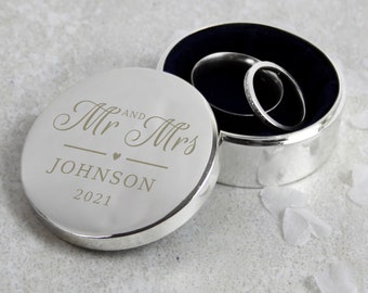 mr and mrs ring box