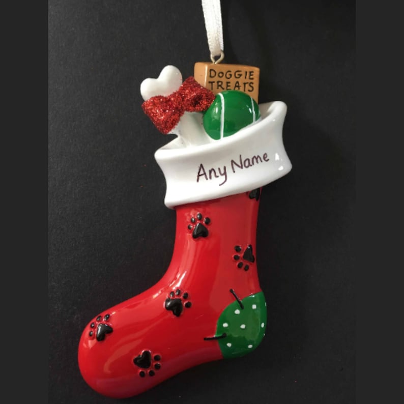 Dog Tree Decoration.personalised Christmas Tree Dog Ornament. Etsy