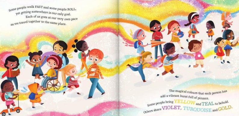 Personalised Children's Book, Custom Story Book, Diversity Book, Inclusive Gift, Birthday Gift, Back To School Gift image 10