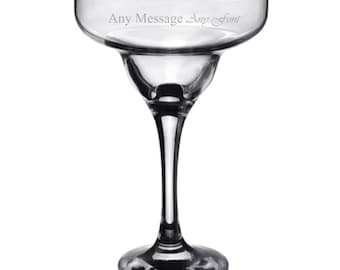 Engraved Margarita Glass, Cocktail Glass with gift box, Cocktail lover gift, Hen Party, New Home Gift, Birthday keepsake etc