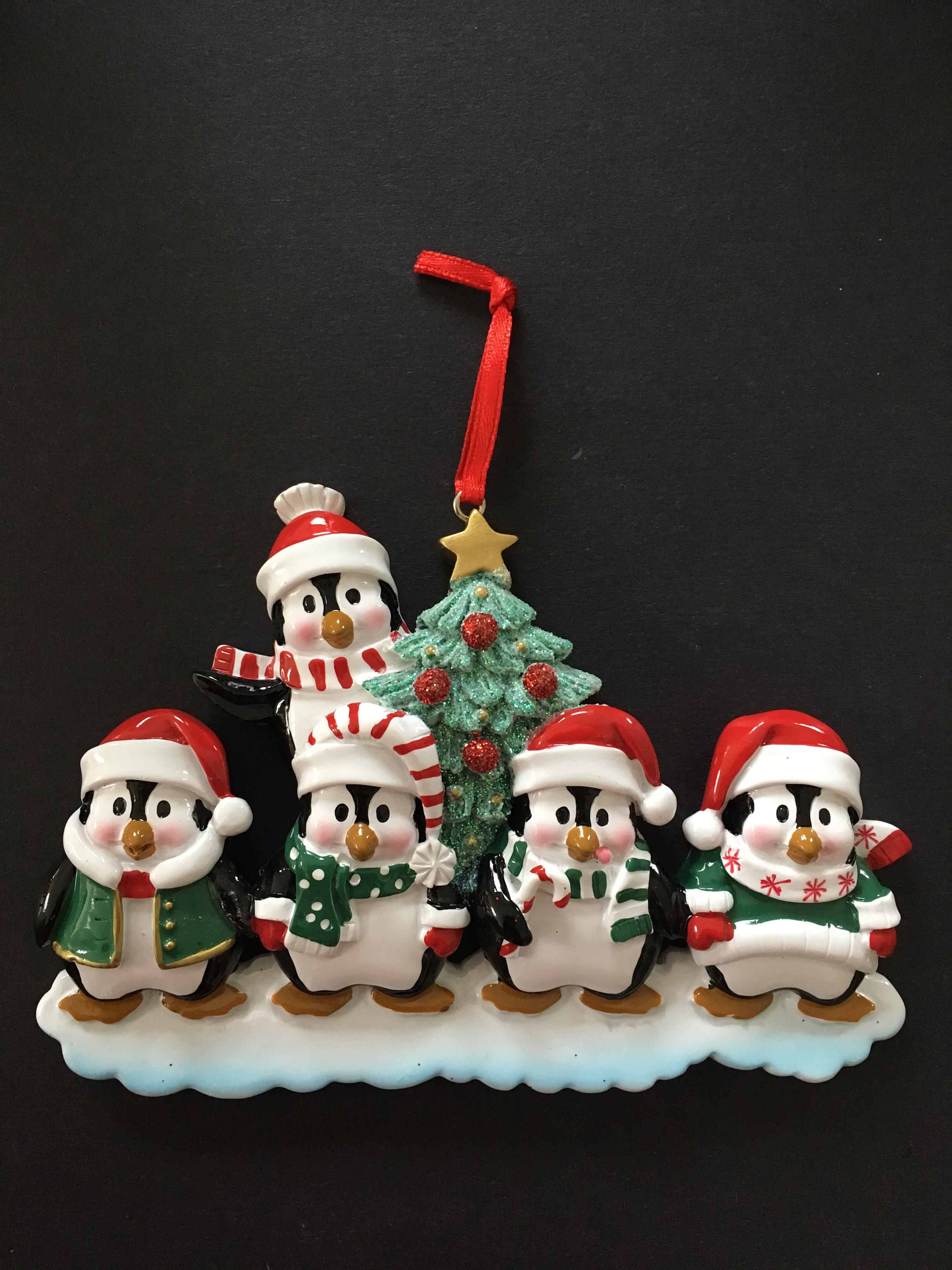 Christmas 2021 Decoration. Personalised Family Christmas Etsy