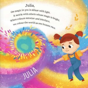 Personalised Children's Book, Custom Story Book, Diversity Book, Inclusive Gift, Birthday Gift, Back To School Gift image 15