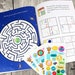 Kids Activity Book. Personalised Children's Activity Pack With Stickers ...