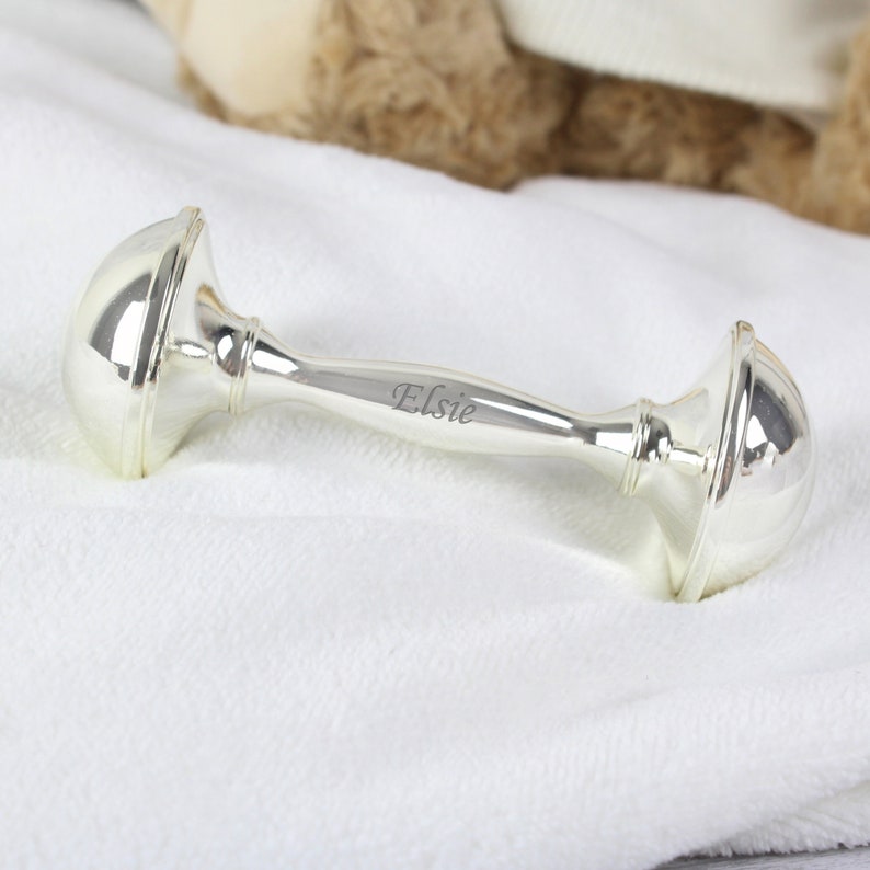 Personalised Baby Rattle. Baby Keepsake. Rattle in Etsy