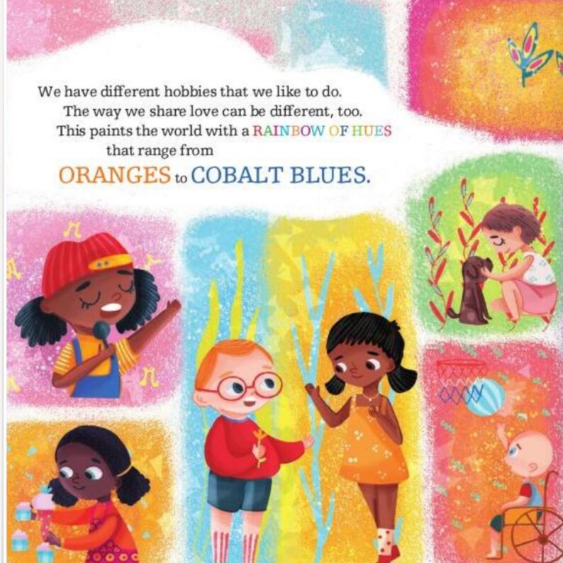 Personalised Children's Book, Custom Story Book, Diversity Book, Inclusive Gift, Birthday Gift, Back To School Gift image 12