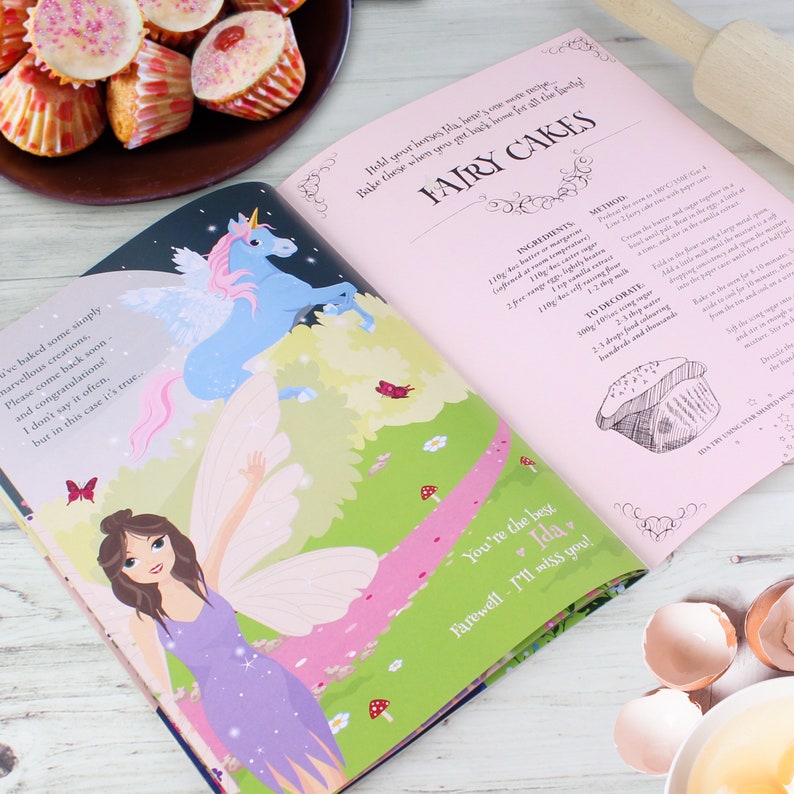 Children's Baking Book. Personalised Kids Recipe Book. Etsy UK