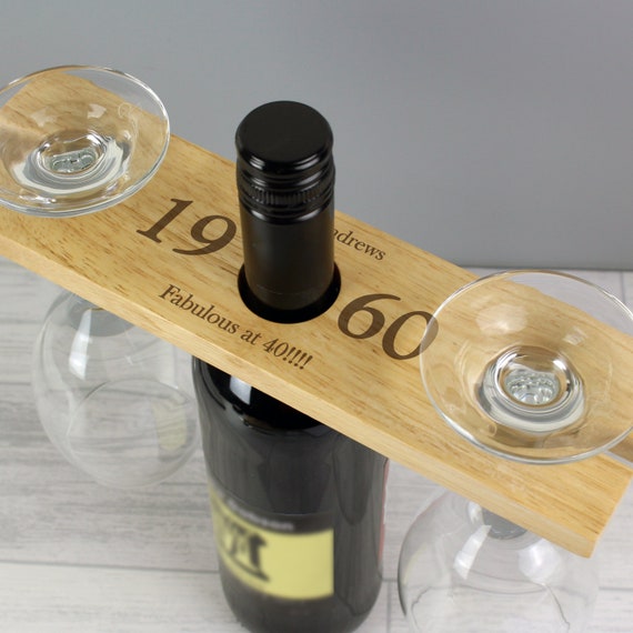 Etsy wine bottle holder hotsell