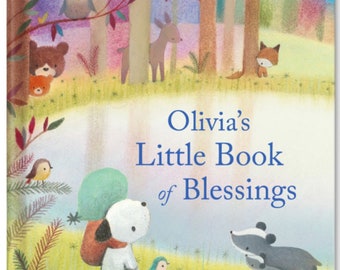 Personalised Book. My Little Book of Blessings. Children's Book. Keepsake Gift. Friendship Book. Any occasion gift.